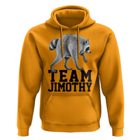 Team Jimothy Viral Seattle Raccoon Hoodie Vintage Trash Panda Meme Graphic