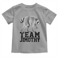 Team Jimothy Viral Seattle Raccoon Toddler T Shirt Vintage Trash Panda Meme Graphic