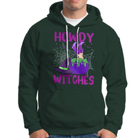 Halloween Witch Hoodie Howdy Witches Western Cowgirl - Wonder Print Shop
