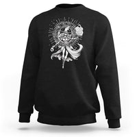 Witch Sweatshirt Black Gothic - Wonder Print Shop