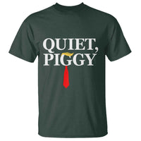 Quiet Piggy Funny Blonde T Shirt Political Satire Humor Free Speech - Wonder Print Shop