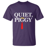 Quiet Piggy Funny Blonde T Shirt Political Satire Humor Free Speech - Wonder Print Shop