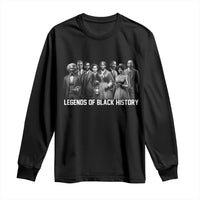 Legends of Black History Long Sleeve Shirt Civil Rights Leaders