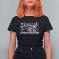 Legends of Black History T Shirt For Women Civil Rights Leaders - Wonder Print Shop