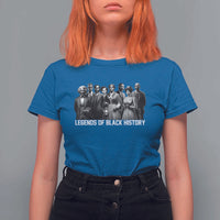 Legends of Black History T Shirt For Women Civil Rights Leaders - Wonder Print Shop