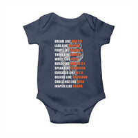 Civil Right Leaders Inspiration Baby Onesie Dream Like Martin Black History African American