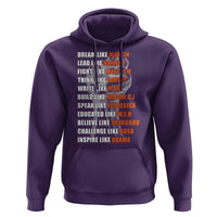 Civil Right Leaders Inspiration Hoodie Dream Like Martin Black History African American