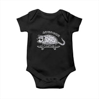 Funny Opossum Meme Baby Onesie Awesome Possum Cool 90s Retro Vintage Animal Lover