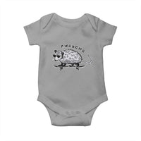Funny Opossum Meme Baby Onesie Awesome Possum Cool 90s Retro Vintage Animal Lover