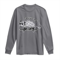 Funny Opossum Meme Long Sleeve Shirt Awesome Possum Cool 90s Retro Vintage Animal Lover