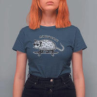 Funny Opossum Meme T Shirt For Women Awesome Possum Cool 90s Retro Vintage Animal Lover - Wonder Print Shop