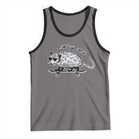 Funny Opossum Meme Tank Top Awesome Possum Cool 90s Retro Vintage Animal Lover