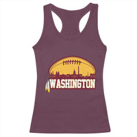 Washington Racerback Tank Top Football Native American Feather