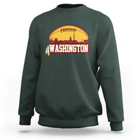 Washington Sweatshirt Football Native American Feather