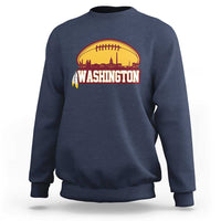 Washington Sweatshirt Football Native American Feather