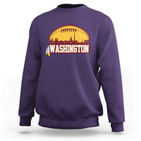 Washington Sweatshirt Football Native American Feather