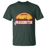 Washington T Shirt Football Native American Feather