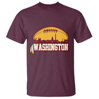 Washington T Shirt Football Native American Feather