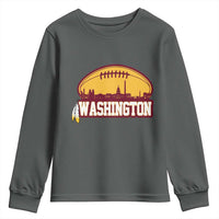 Washington Youth Sweatshirt Football Native American Feather