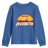 Washington Youth Sweatshirt Football Native American Feather