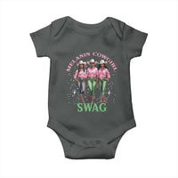 Melanin Cowgirl Swag Baby Onesie Pink Green African American Cowgirls Black History