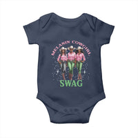 Melanin Cowgirl Swag Baby Onesie Pink Green African American Cowgirls Black History