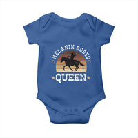 Melanin Rodeo Queen Baby Onesie Cowgirl Riding Horse African American Cowgirls Retro