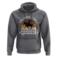 Melanin Rodeo Queen Hoodie Cowgirl Riding Horse African American Cowgirls Retro