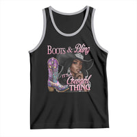 Melanin Cowgirl Tank Top Boots & Bling its a Cowgirl Thing Black Cowgirl Melanin