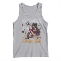 Melanin Cowgirl Tank Top Boots & Bling It's A Cowgirl Thing Black History