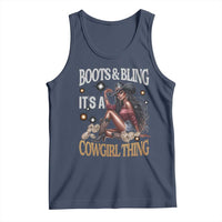 Melanin Cowgirl Tank Top Boots & Bling It's A Cowgirl Thing Black History