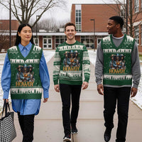 Howdy Melanin Cowgirl V-Neck Knit Sweater Vest Retro Western Rodeo African American Women Black History - Wonder Print Shop