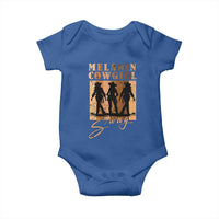 Melanin Cowgirl Swag Baby Onesie African American Cowgirls Black History Pride Retro