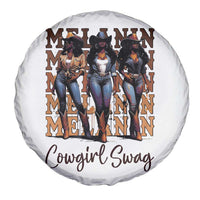 Melanin Cowgirl Swag Spare Tire Cover African American Cowgirls Black History Pride