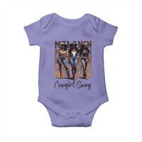Melanin Cowgirl Swag Baby Onesie African American Cowgirls Black History Pride