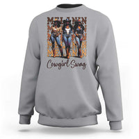 Melanin Cowgirl Swag Sweatshirt African American Cowgirls Black History Pride