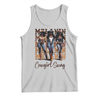 Melanin Cowgirl Swag Tank Top African American Cowgirls Black History Pride