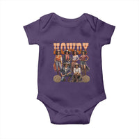 Howdy Melanin Cowgirl Baby Onesie Black History Western Rodeo Texas