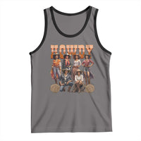 Howdy Melanin Cowgirl Tank Top Black History Western Rodeo Texas