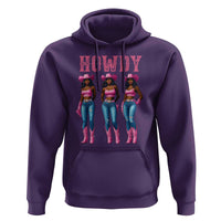 Howdy Melanin Cowgirl Hoodie Howdy Melanin Black Women Western Rodeo Black Cowgirls