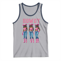 Howdy Melanin Cowgirl Tank Top Howdy Melanin Black Women Western Rodeo Black Cowgirls
