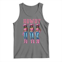 Howdy Melanin Cowgirl Tank Top Howdy Melanin Black Women Western Rodeo Black Cowgirls