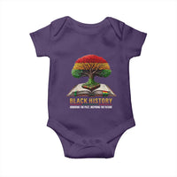 Black History Teacher Baby Onesie Honoring The Past Inspiring The Future Tree of Life