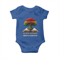 Black History Teacher Baby Onesie Honoring The Past Inspiring The Future Tree of Life