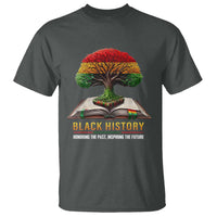 Black History Teacher T Shirt Proud Black Culture Tree of Life