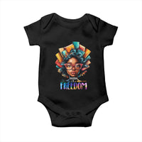 Black History Education Is Freedom Baby Onesie Black Teacher Books