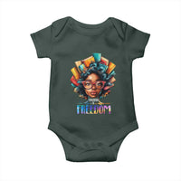 Black History Education Is Freedom Baby Onesie Black Teacher Books