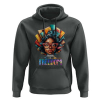 Black History Education Is Freedom Hoodie Black Teacher Books