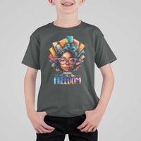 Black History Education Is Freedom T Shirt For Kid Black Teacher Books