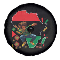 Black Son Future Leader Spare Tire Cover African American Pride Black History Month